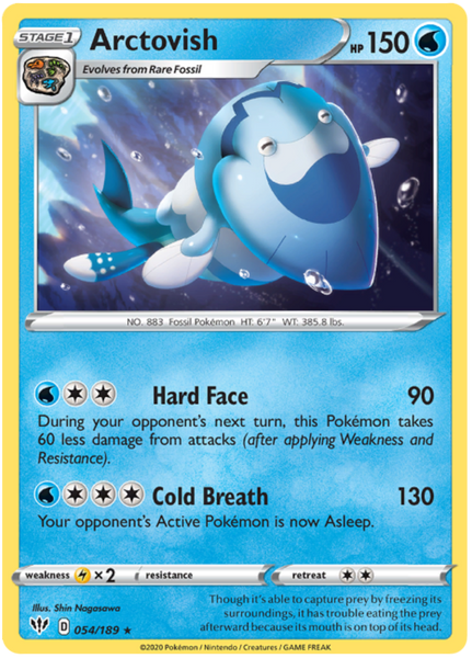 Arctovish - 54/189 - Rare