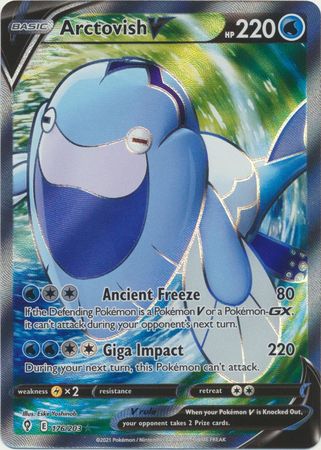 Arctovish V Full Art - 176/203 - Ultra Rare