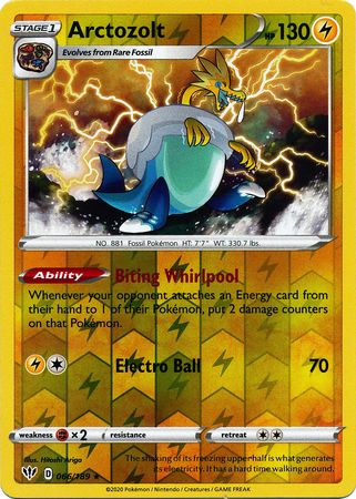 Arctozolt - 66/189 - Holo Rare Reverse Holo