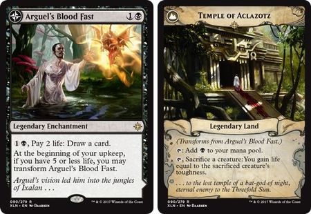 Arguel's Blood Fast / Temple of Aclazotz - 90/279 - Rare