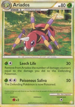 Ariados - 15/123 - Rare