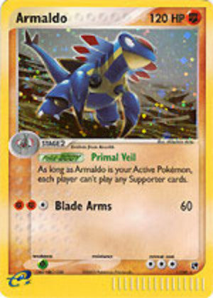 Armaldo - 1/100 - Holo Rare - Played