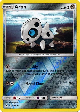 Aron - 123/214 - Common Reverse Holo