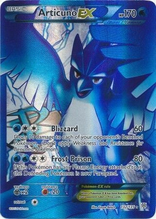 Articuno Ex Full Art - 132/135 - Ultra Rare