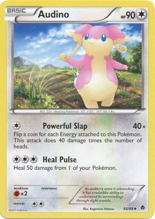 Audino - 83/98 - Uncommon