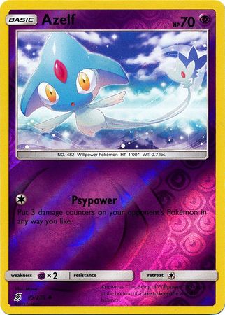 Azelf - 85/236 - Uncommon Reverse Holo