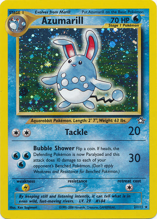 Azumarill - 2/111 - Holo Rare