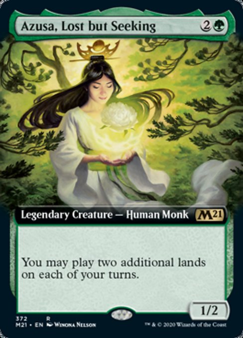 Azusa, Lost but Seeking - 372/274 - Rare Extended Art