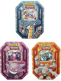 Back Order Tins - Gengar, Gyarados, Machamp