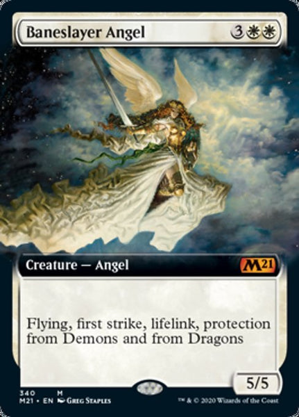 Baneslayer Angel - 340/274 - Mythic Extended Art