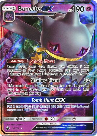 Banette GX - 66/168 - Ultra Rare