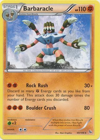 Barbaracle - 49/106 - Rare