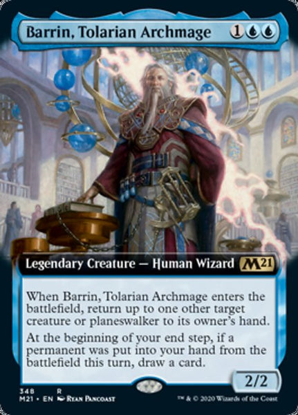 Barrin, Tolarian Archmage - 348/274 - Rare Extended Art