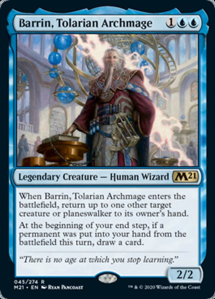 Barrin, Tolarian Archmage - 45/274 - Rare