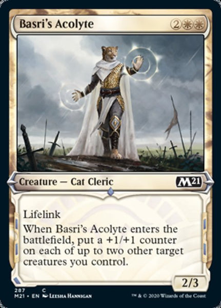 Basri's Acolyte - 287/274 - Common Showcase Foil