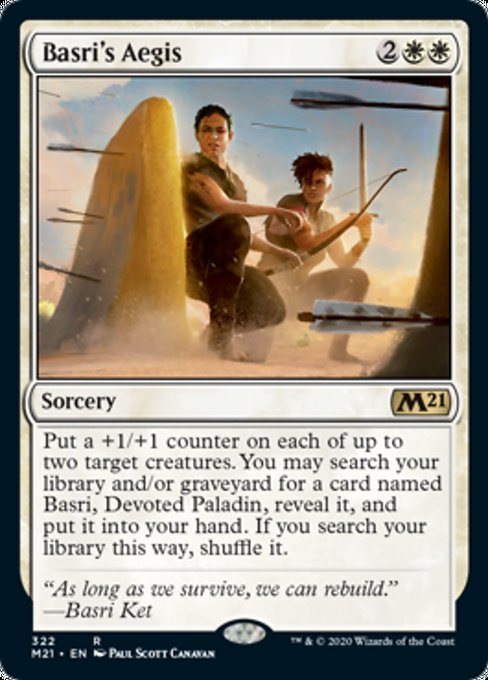 Basri's Aegis - 322/274 - Rare