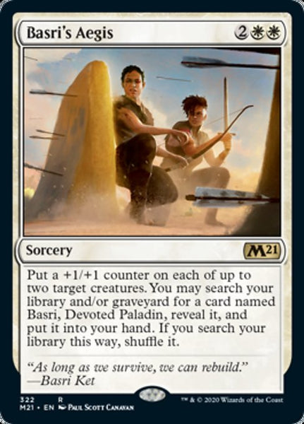 Basri's Aegis - 322/274 - Rare