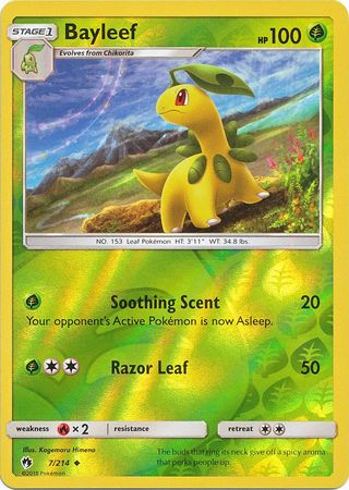 Bayleef - 7/214 - Uncommon Reverse Holo
