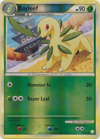 Bayleef - 35/123 - Uncommon Reverse Holo