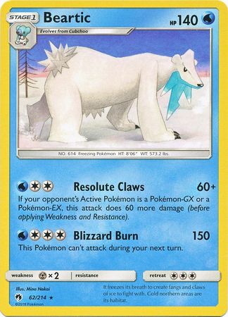 Beartic - 62/214 - Uncommon