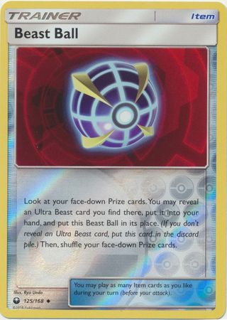 Beast Ball - 125/168 - Uncommon Reverse Holo