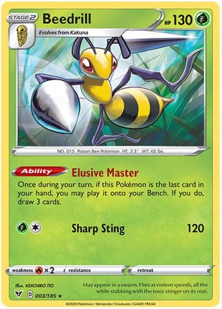 Beedrill - 3/185 - Rare