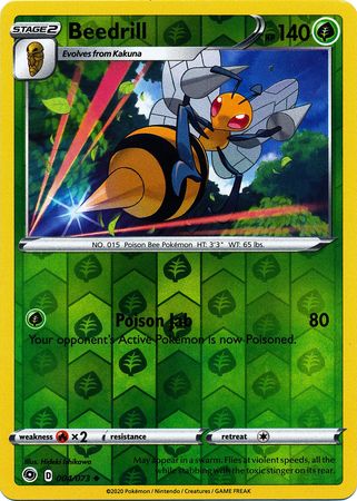 Beedrill - 4/73 - Uncommon Reverse Holo