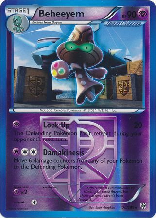 Beheeyem - 70/135 - Rare Reverse Holo