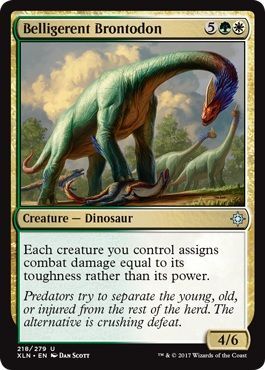 Belligerent Brontodon - 218/279 - Uncommon