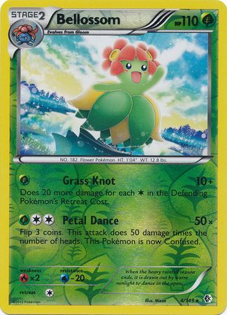 Bellossom - 4/149 - Rare Reverse Holo