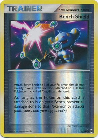 Bench Shield - 83/99 - Uncommon Reverse Holo