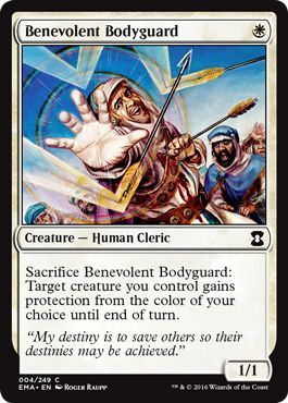Benevolent Bodyguard - 004/249 - Common