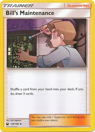 Bill's Maintenance - 126/168 - Uncommon