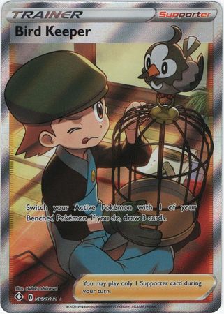 Bird Keeper Full Art - 66/72 - Ultra Rare