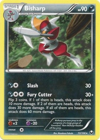 Bisharp - 72/108 - Rare