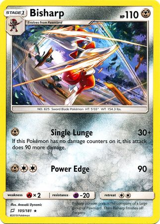Bisharp - 105/181 - Rare