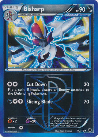 Bisharp - 74/116 - Uncommon Reverse Holo