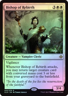 Bishop of Rebirth - 5/279 - Rare FOIL