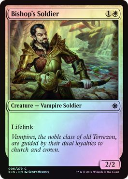 Bishop's Soldier - 6/279 - Common FOIL