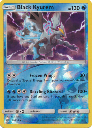Black Kyurem - 61/236 - Holo Rare Reverse Holo