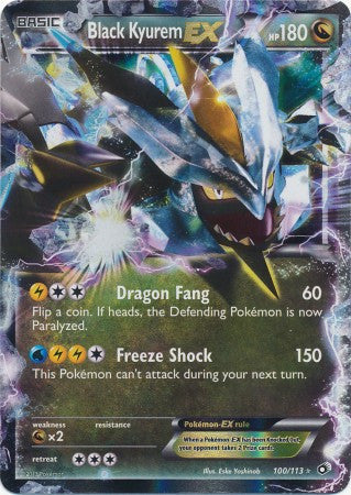 Black Kyurem EX - 100/113 - Ultra Rare
