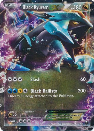 Black Kyurem Ex - 95/135 - Ultra Rare