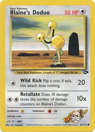 Blaine's Doduo - 61/132 - Common