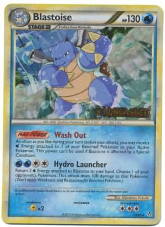 Blastoise Pre-Release - 13/95 - Holo Rare Promo