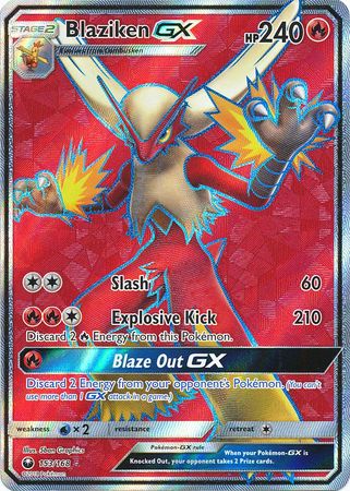 Blaziken GX Full Art - 153/168 - Ultra Rare