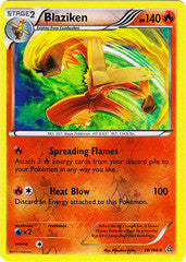 Blaziken - 28/160 - Holo Rare Reverse Holo