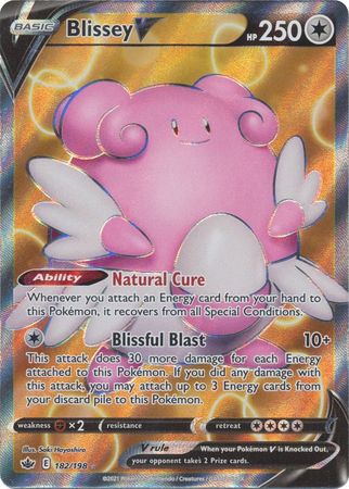Blissey V Full Art - 182/198 - Ultra Rare