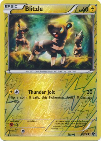 Blitzle - 47/99 - Common Reverse Holo