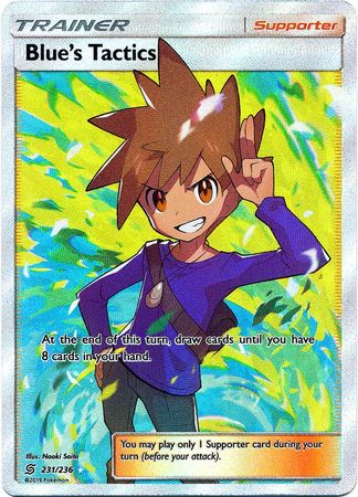 Blue's Tactics Full Art - 231/236 - Ultra Rare
