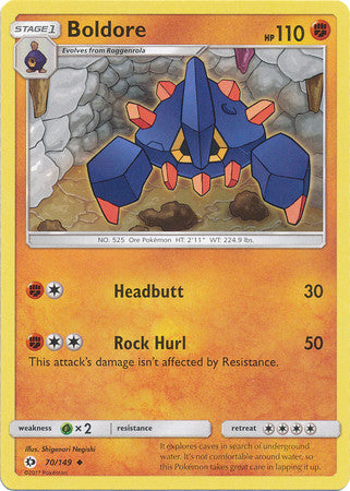 Boldore - 70/149 - Uncommon